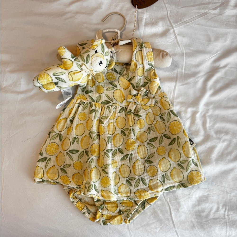 R+B baby organic dress